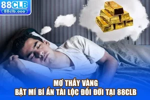 mơ thấy vàng