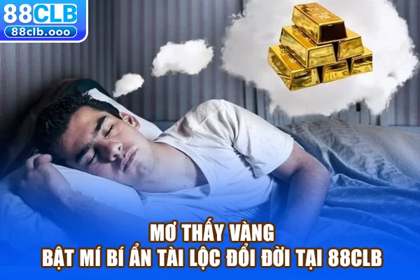 mơ thấy vàng